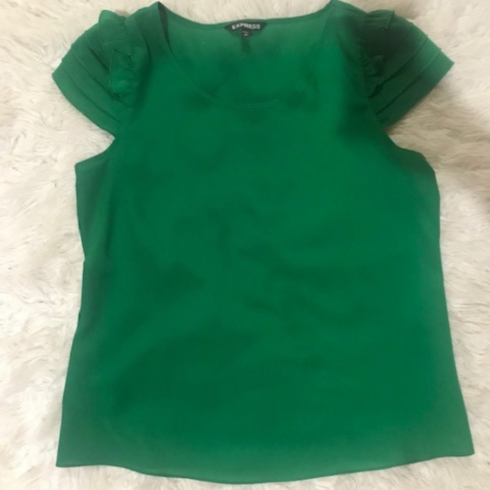 Express Green Blouse